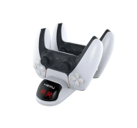 Зарядная станция DOBE для 2-х геймпадов DualSense PlayStation 5 (TP5-0506B) [АКСЕССУАРЫ PS5]