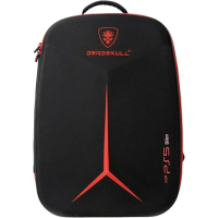 Рюкзак для консоли и геймпадов PS5 slim DeadSkull Black-R