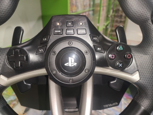PS 4 Руль Hori Wireless Racing Wheel Apex [Б.У АКСЕССУАРЫ PLAYSTATION 4]