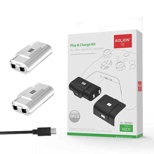 Набор аккумуляторов 1100 mAh Xbox One/series S/X Black Play&charge (SND-2029)